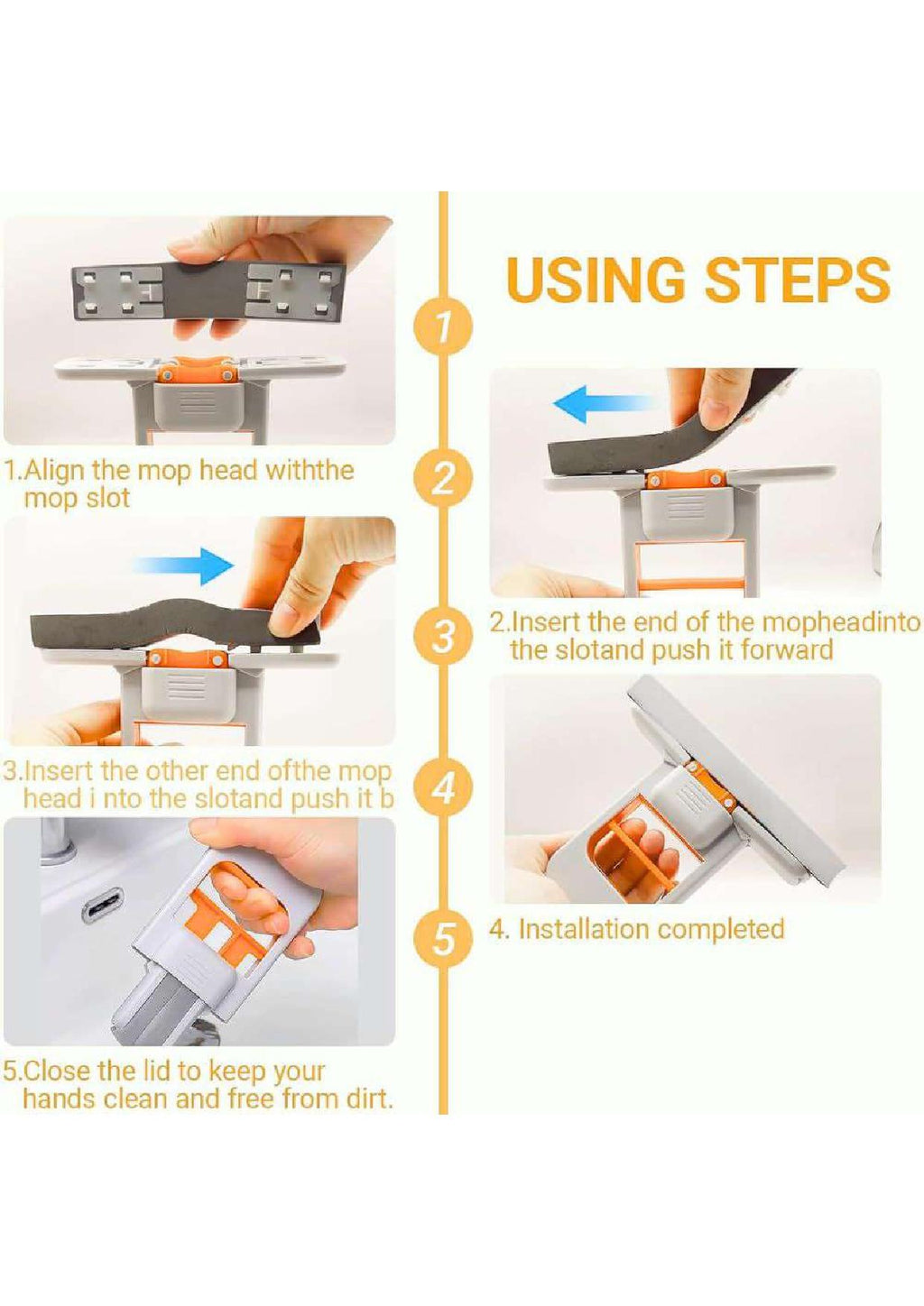 Mini Foldable Desktop Mop
